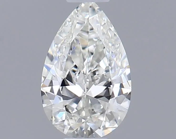 0.22ct Pear Natural Diamond (Colour H, Clarity VVS1, GIA Certified)