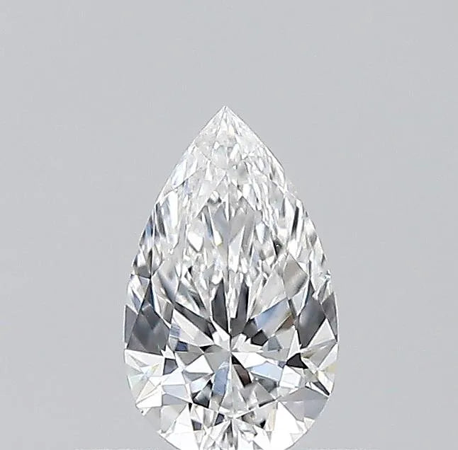 0.32ct Pear Natural Diamond (Colour D, Clarity VS2, GIA Certified)