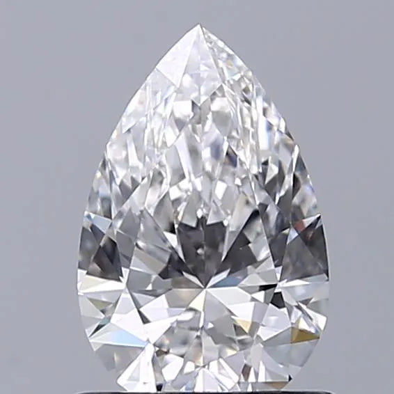 0.74ct Pear Lab Grown Diamond (Colour D, Clarity IF, IGI Certified)