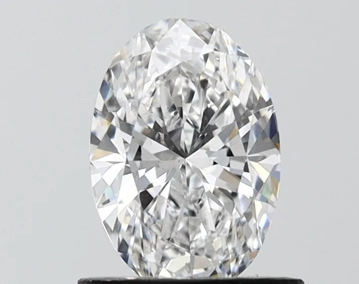 1.00ct Oval Lab Grown Diamond (Colour D, Clarity VS2, IGI Certified)