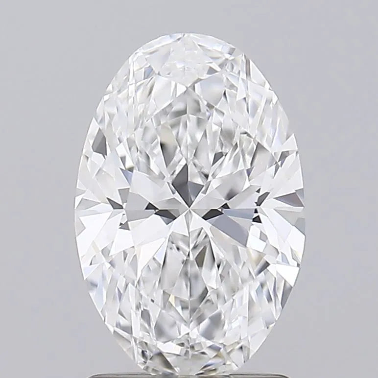 1.43ct Oval Lab Grown Diamond (Colour D, Clarity VVS2, IGI Certified)