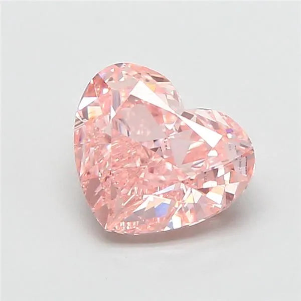 1.49ct Heart Lab Grown Diamond (Colour Fancy Intense Pink, Clarity VS1, IGI Certified)