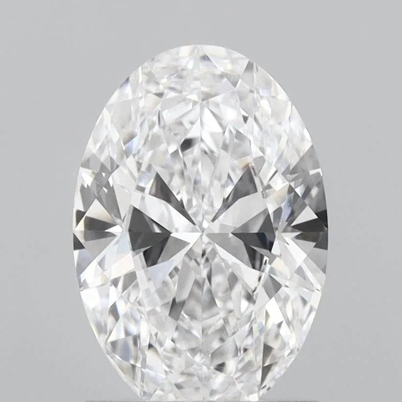 1.50ct Oval Lab Grown Diamond (Colour D, Clarity VVS1, IGI Certified)