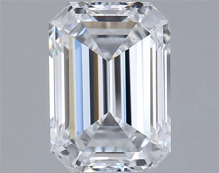 1.96ct Emerald Lab Grown Diamond (Colour D, Clarity VVS1, IGI Certified)