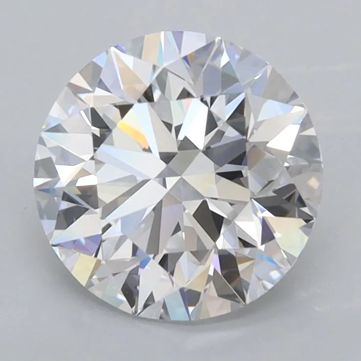 2.02ct Round Lab Grown Diamond (Colour D, Clarity FL, Cut EX, IGI Certified)