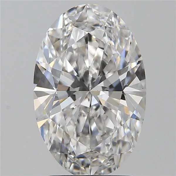 2.10ct Oval Lab Grown Diamond (Colour E, Clarity VS2, IGI Certified)