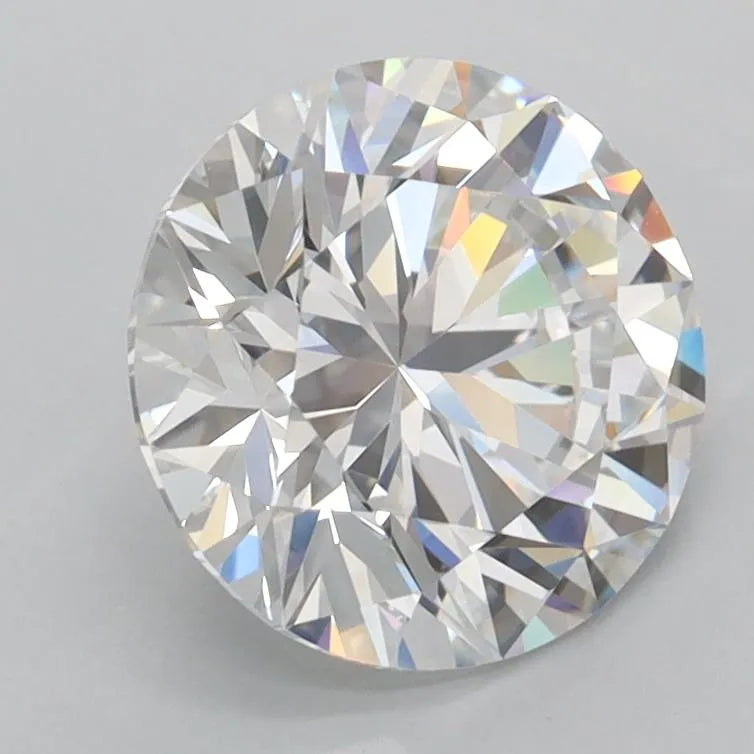 2.21ct Round Lab Grown Diamond (Colour D, Clarity VVS1, Cut ID, IGI Certified)