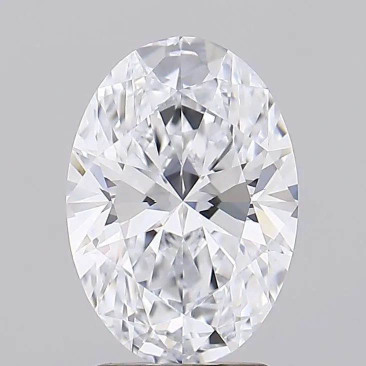 2.51ct Oval Lab Grown Diamond (Colour E, Clarity IF, IGI Certified)