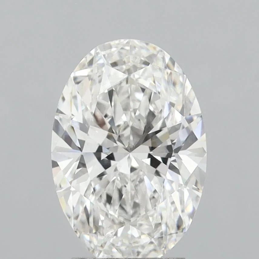 3.05ct Oval Lab Grown Diamond (Colour E, Clarity VS2, IGI Certified)