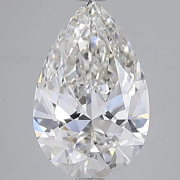 3.07ct Pear Lab Grown Diamond (Colour G, Clarity VS1, IGI Certified)