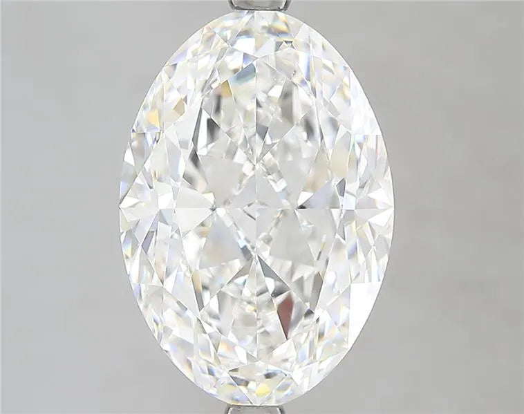 5.02ct Oval Lab Grown Diamond (Colour F, Clarity IF, GIA Certified)