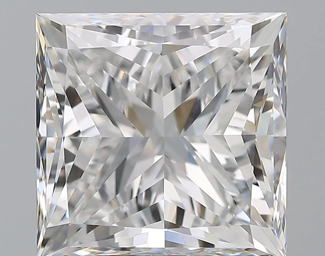 6.01ct Princess Natural Diamond (Colour D, Clarity VS2, Cut EX, GIA Certified)