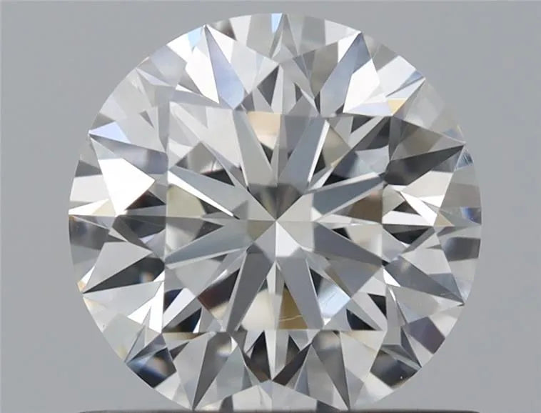 0.70ct Round Natural Diamond (Colour F, Clarity VS2, Cut EX, GIA Certified)
