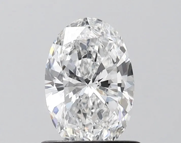 0.81ct Oval Lab Grown Diamond (Colour D, Clarity VVS2, IGI Certified)