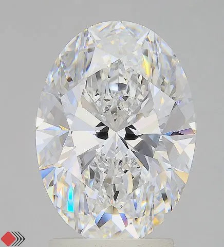 3.05ct Oval Lab Grown Diamond (Colour E, Clarity VVS1, IGI Certified)