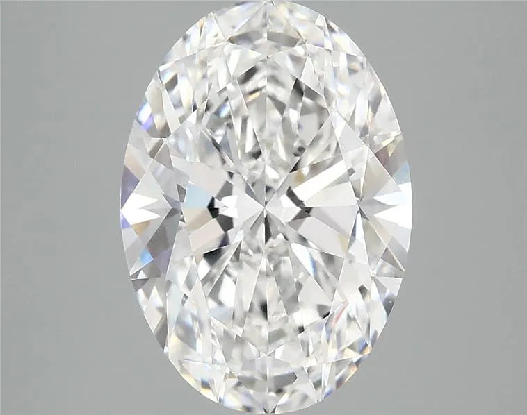 4.00ct Oval Lab Grown Diamond (Colour D, Clarity VVS2, IGI Certified)