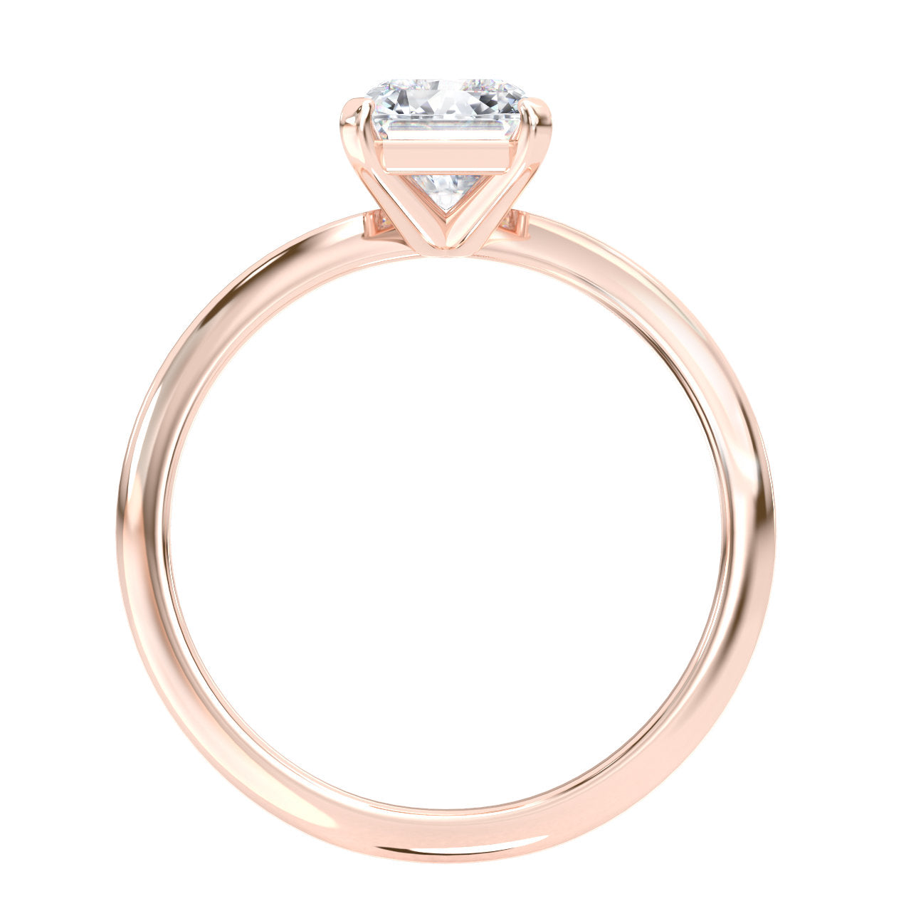 Belinda engagement ring in rose gold