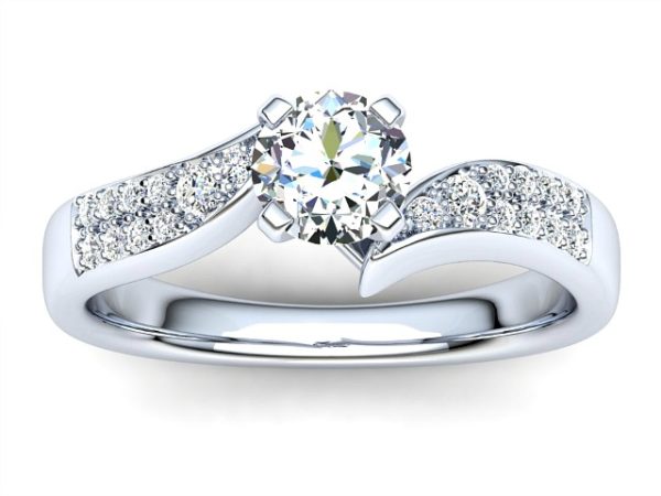 R007 Aden Diamond Engagement Ring