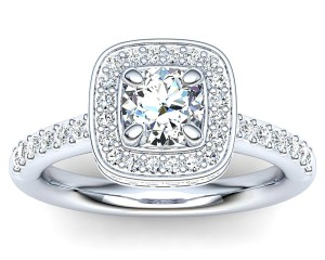 R013 Agnes Diamond Engagement Ring