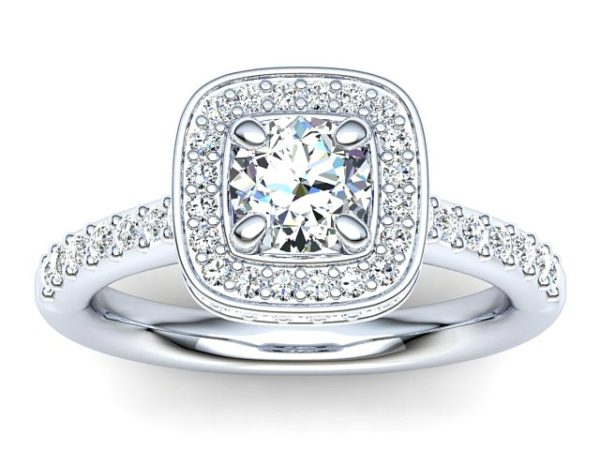R013 Agnes Diamond Engagement Ring