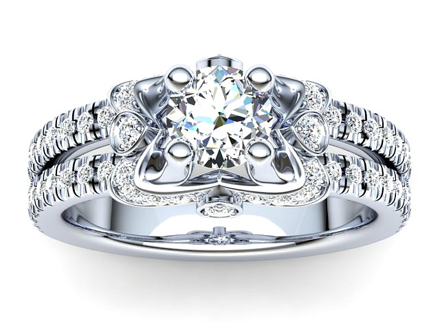 R016 Aina Diamond Engagement Ring