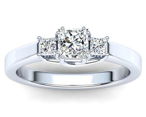 R017 Alba Diamond Engagement Ring