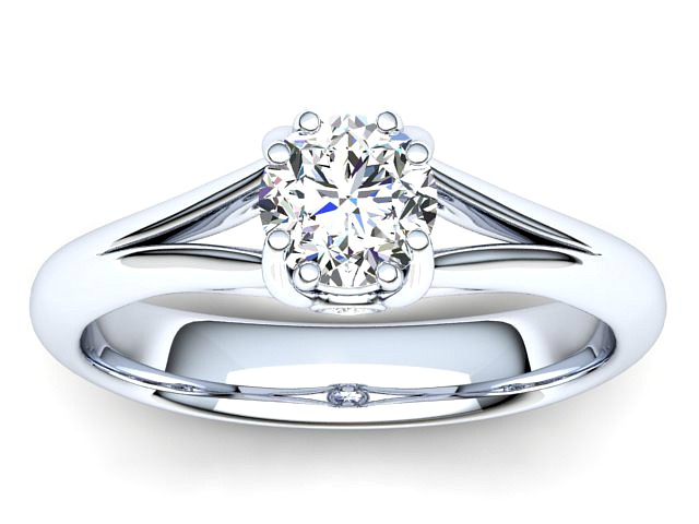 R020 Alesti Diamond Engagement Ring