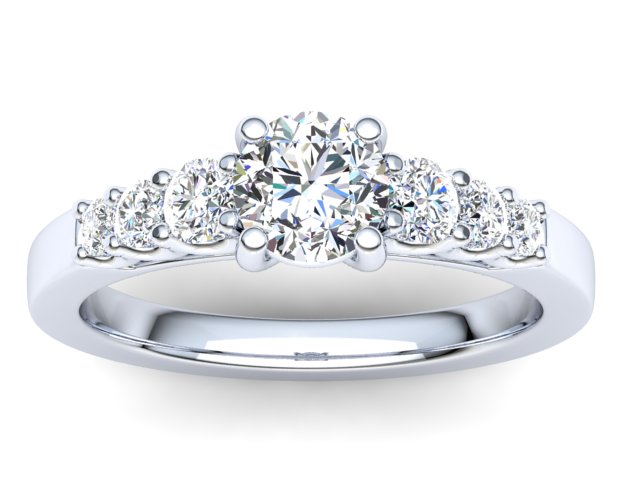 R023 Ali Diamond Engagement Ring