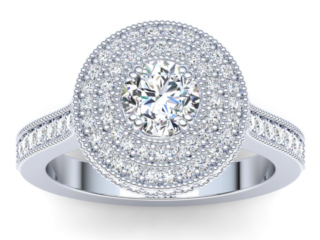 R024 Alida Diamond Engagement Ring