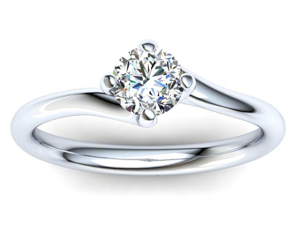 R040 Amy Diamond Solitaire