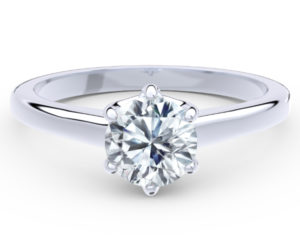 Jai Classic Solitaire Engagement Ring