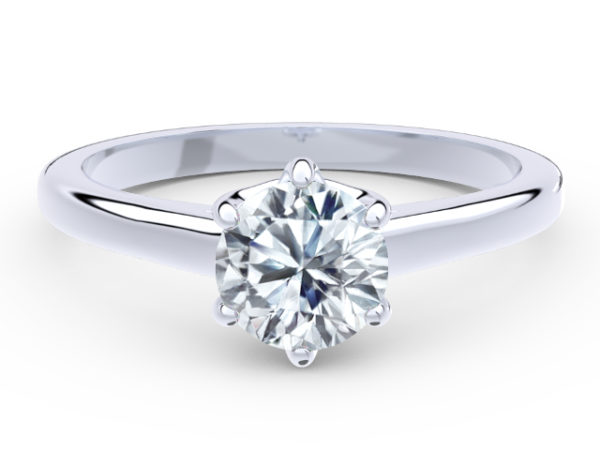 Jai Classic Solitaire Engagement Ring