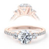 L0038-Arora-Three-Stone-Diamond-Engagement-in-Rose-Gold