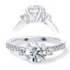 L0038-Arora-Three-Stone-Diamond-Engagement-in-White-Gold