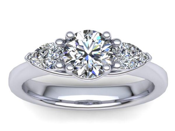 R076 Bali Engagement Ring