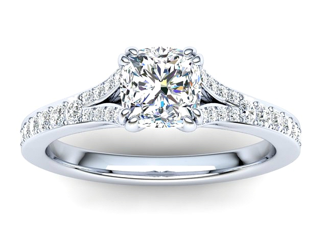 R077 Ballencia Diamond Engagement Ring PM