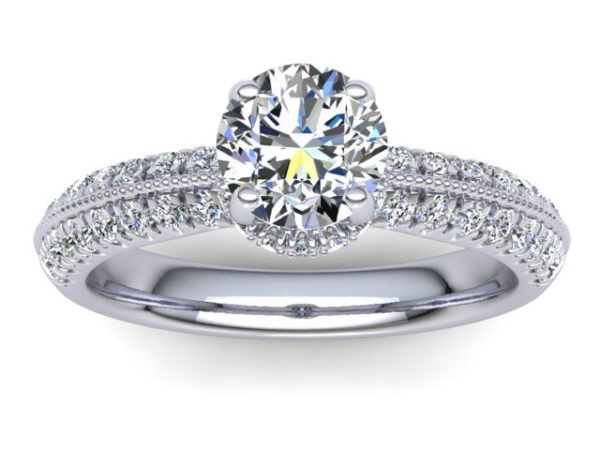 R086 Bay Engagement Ring