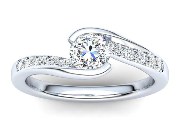 R106 Belva Diamond Engagement Ring