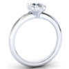 W131 Belinda Oval Solitaire Design