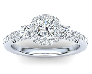R133 Diana Diamond Engagement Ring