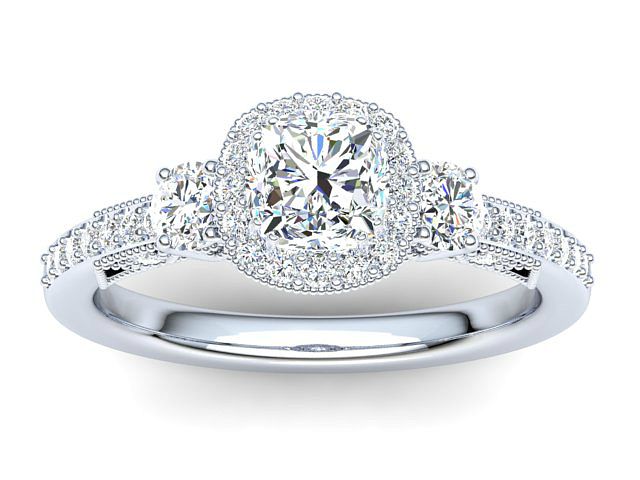 R133 Diana Diamond Engagement Ring