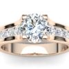 R136 Deborah Engagement Ring In Rose Gold