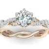 C001 Ebba Rose Gold Engagement Ring