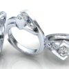 R147 Darlene Diamond Engagement Ring