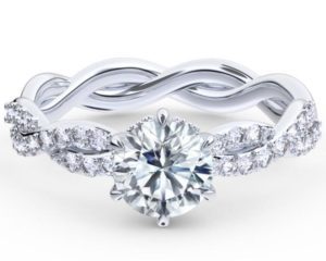 C001 Ebba Diamond Engagement Ring