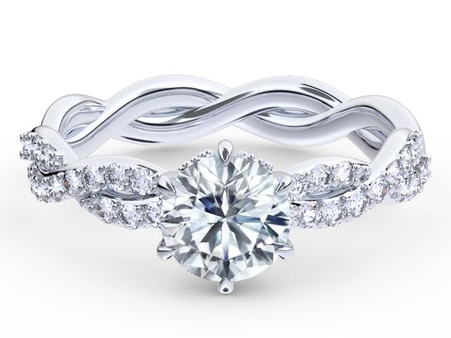 C001 Ebba Diamond Engagement Ring