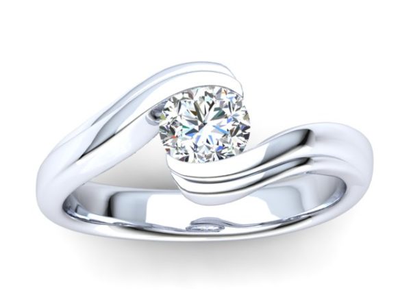 C014 Elaine Diamond Engagement Ring