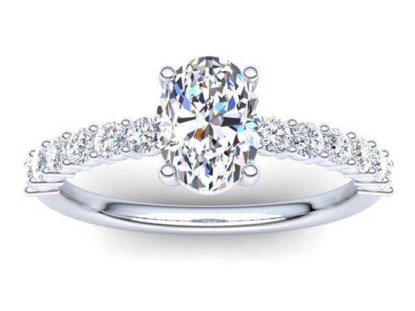 C017 EldoraPave Engagement Ring