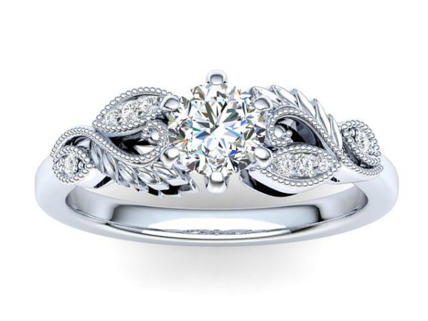 C035 Elissa Diamond Engagement Ring