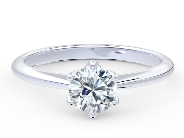 Elliana Classic Solitaire Engagement Ring
